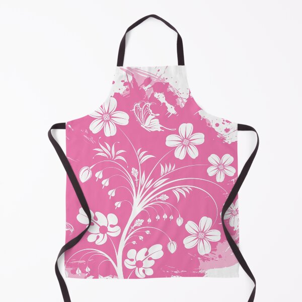 Artikelvorschau, Rosa Hemd mit Blumenmuster | Tailliertes Hemd mit U-Ausschnitt | 0005 | entworfen und verkauft von 867designs.