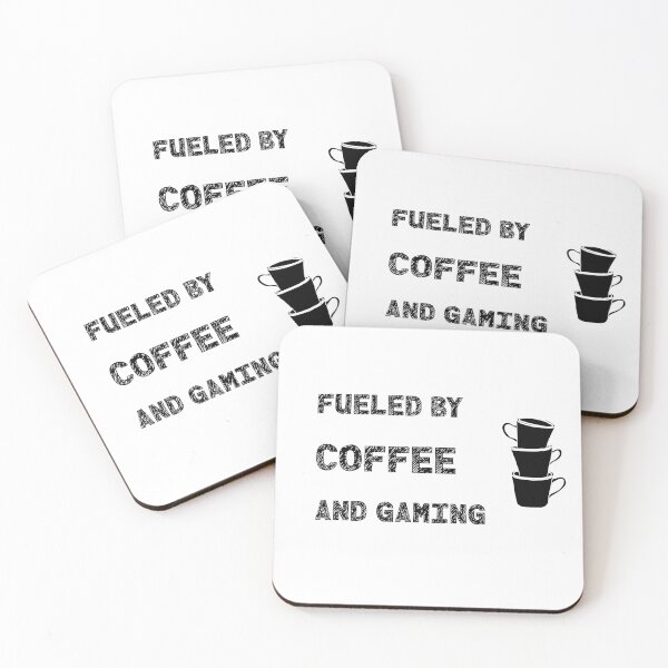 Artikelvorschau, Angetrieben durch Kaffee und Gaming entworfen und verkauft von stuffaf.