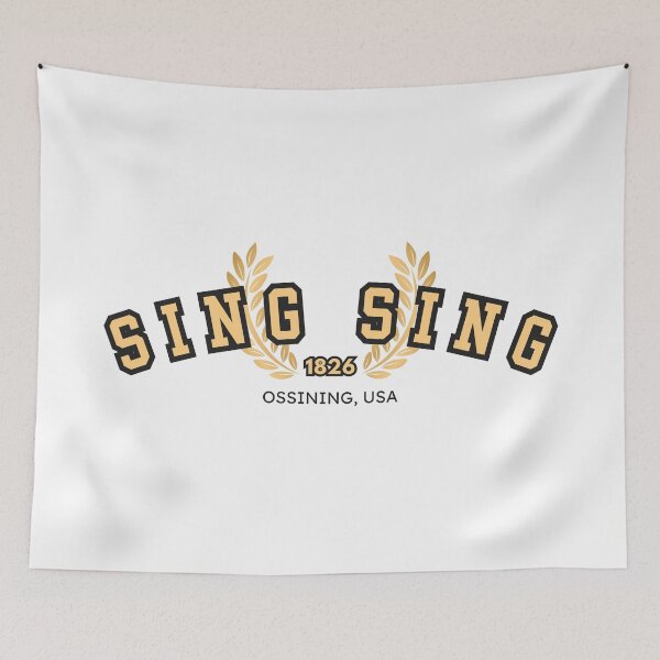 Item preview, Sing Sing Prison “Varsity,” Gold and Black designed and sold by UNK-Fatigues.