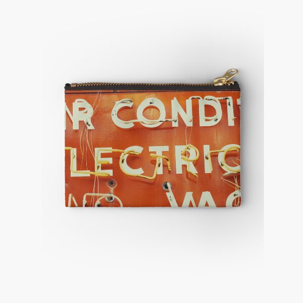 Item preview, Vintage Red Motel Sign Art Print - Bold Retro Colors designed and sold by FraireDesign.