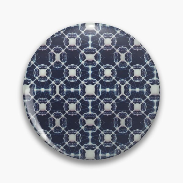 Item preview, Futuristic Grid Pattern Tech Digital Print designed and sold by cabana.space.