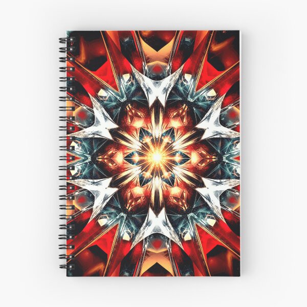 Item preview, Fiery Geometric Starburst designed and sold by Exodoi.