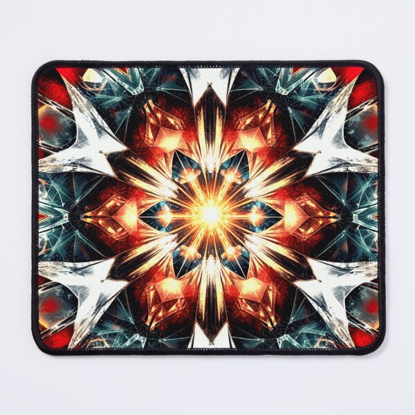 Item preview, Fiery Geometric Starburst designed and sold by Exodoi.