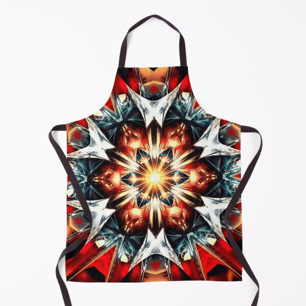 Item preview, Fiery Geometric Starburst designed and sold by Exodoi.