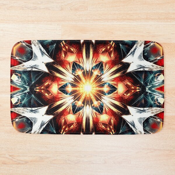 Item preview, Fiery Geometric Starburst designed and sold by Exodoi.
