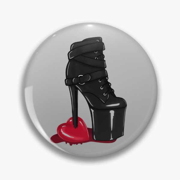 Item preview, Healing Heart Stripper Heels Boots Pun Funny designed and sold by Vexes.