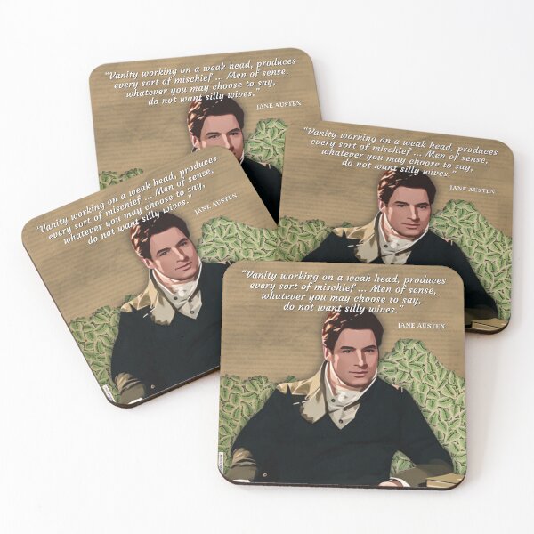 Item preview, Jane Austen Fan Art: Emma - Mr. Knightley's Men of Sense designed and sold by Nicola Delacoeur.