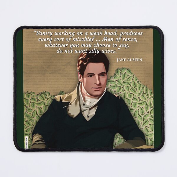Item preview, Jane Austen Fan Art: Emma - Mr. Knightley's Men of Sense designed and sold by Nicola Delacoeur.