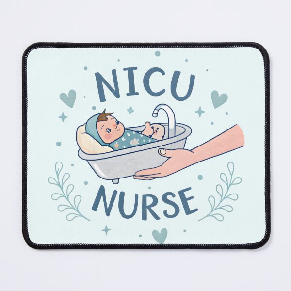Item preview, NICU Nurse, Baby Blue Design designed and sold by AryaSubramanian.