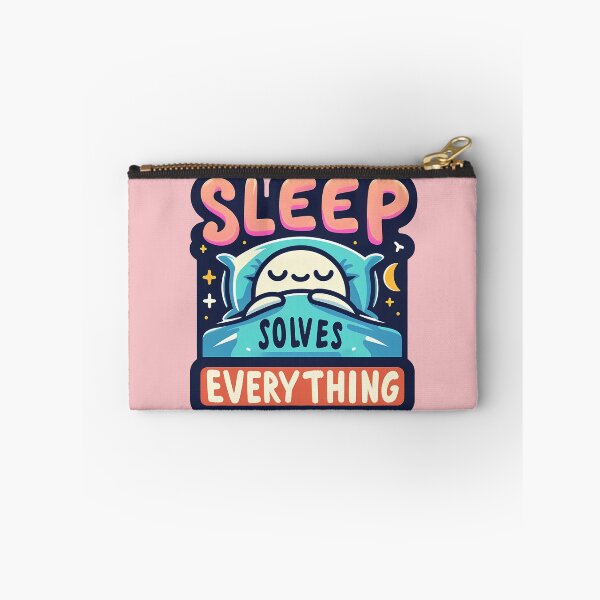 Item preview, Sleep Solves Everything, typography designed and sold by maxmaj.