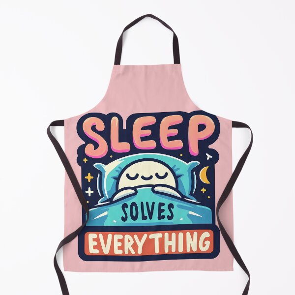 Item preview, Sleep Solves Everything, typography designed and sold by maxmaj.