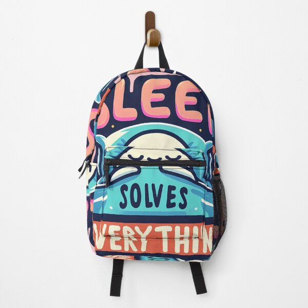 Item preview, Sleep Solves Everything, typography designed and sold by maxmaj.