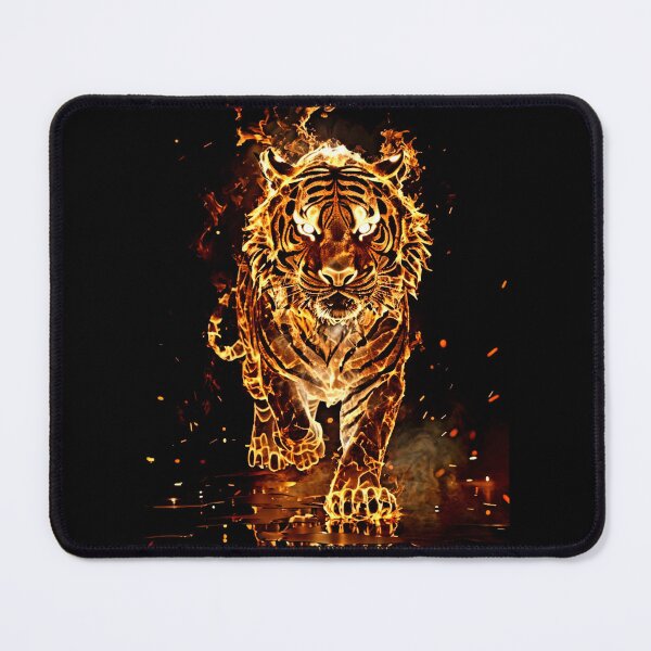 Item preview, Tiger in a fire designed and sold by Earth Nature Creations.