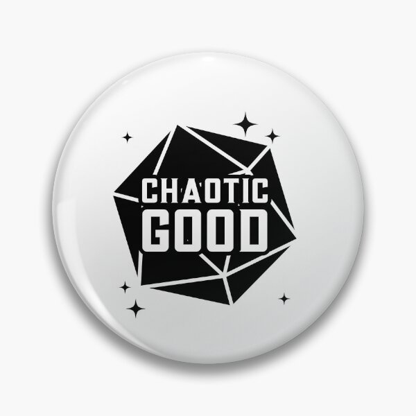 Item preview, Chaotic Good dungeons and dragons designed and sold by stuffaf.