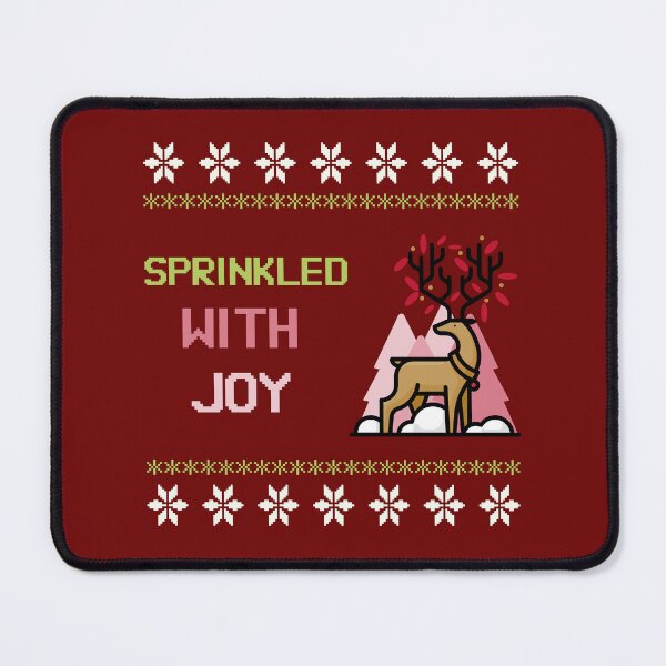 Item preview, SPRINKLED WITH JOY UGLY CHRISTMAS SWEATER designed and sold by AKreation.