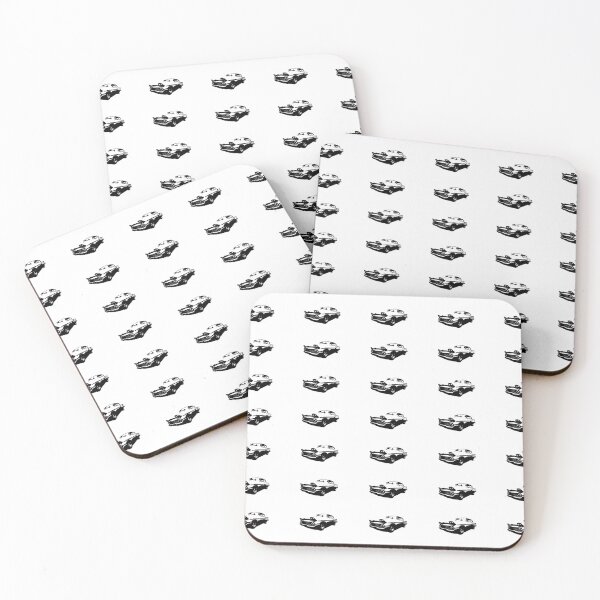 Item preview, Classic Car White Silhouette  designed and sold by Over & Out Designs .