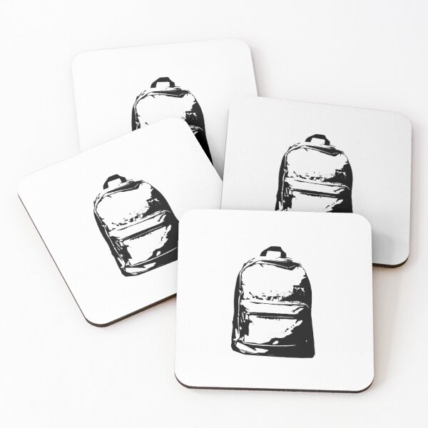 Aperçu de l'œuvre Silhouette de sac à dos créée et vendue par Over & Out Designs .