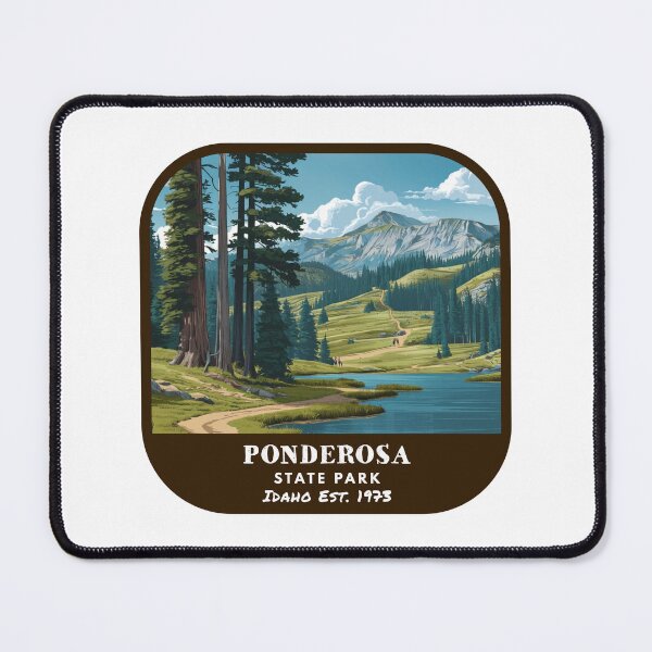Item preview, Vintag Ponderosa State Park (Idaho State Park) designed and sold by RabbitK.