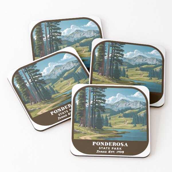 Item preview, Vintag Ponderosa State Park (Idaho State Park) designed and sold by RabbitK.