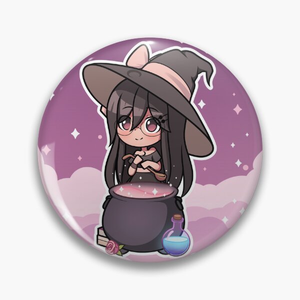 Item preview, Lynn - Chibi Witch with a cauldron designed and sold by SamLizzy71.
