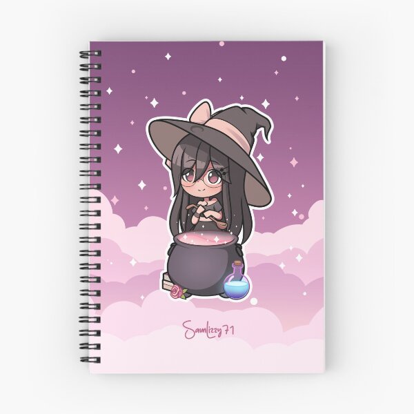 Item preview, Lynn - Chibi Witch with a cauldron designed and sold by SamLizzy71.