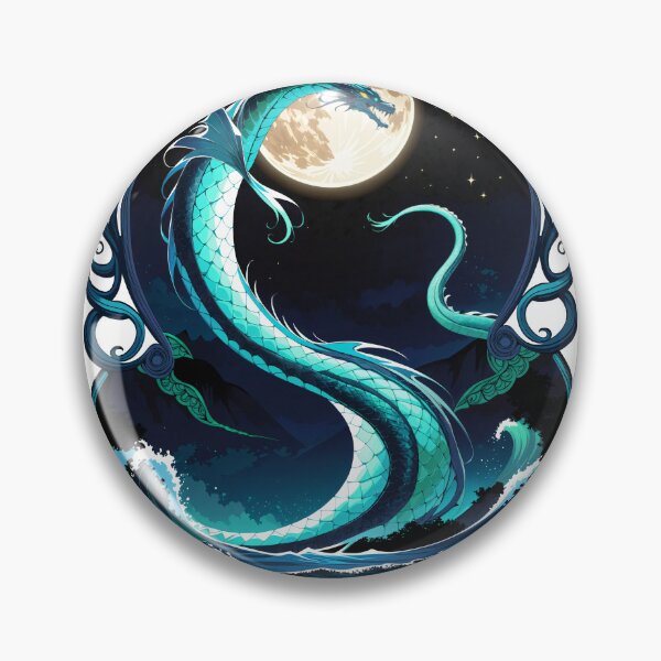 Item preview, Moonlit Sea Serpent designed and sold by Arcane  Adorable.