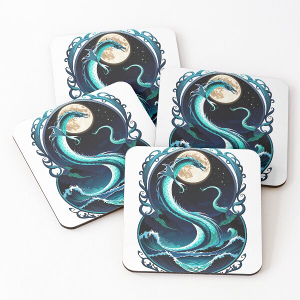 Item preview, Moonlit Sea Serpent designed and sold by Arcane  Adorable.