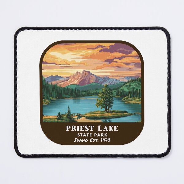 Item preview, Vintage Priest Lake State Park (Idaho State Park) designed and sold by RabbitK.