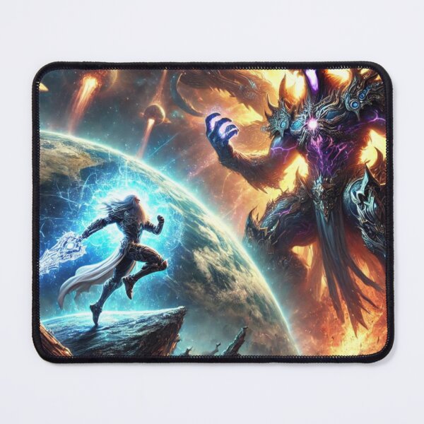 Item preview, Aegoriel, the Guardian of Light VS Nytheroum, the World Devourer designed and sold by AlejandroDigi.