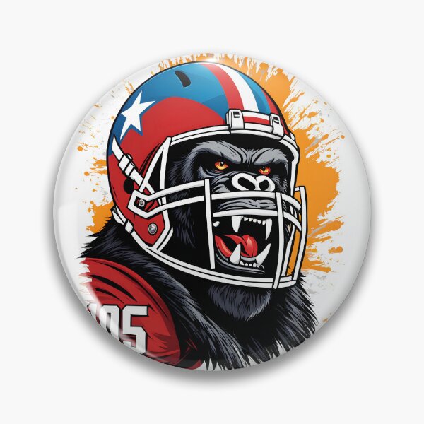 Item preview, Gorilla American football player. designed and sold by JonelleTshirts.