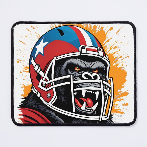 Item preview, Gorilla American football player. designed and sold by JonelleTshirts.