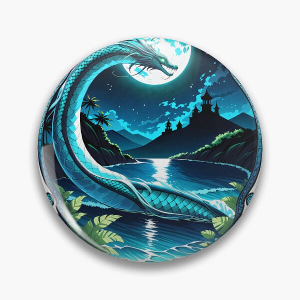 Item preview, Moonlit Sea Serpent designed and sold by Arcane  Adorable.