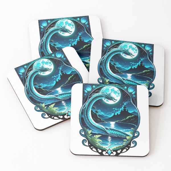 Item preview, Moonlit Sea Serpent designed and sold by Arcane  Adorable.