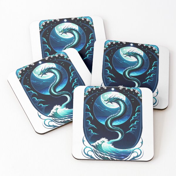 Item preview, Moonlit Sea Serpent designed and sold by Arcane  Adorable.