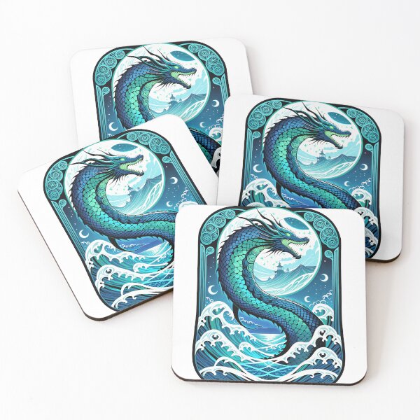 Item preview, Moonlit Sea Serpent designed and sold by Arcane  Adorable.