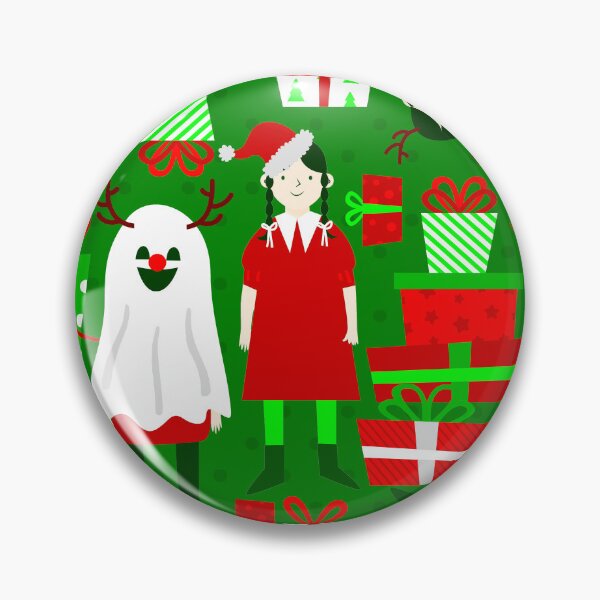 Item preview, goth girl halloween christmas ghost  designed and sold by Gossip Rag.