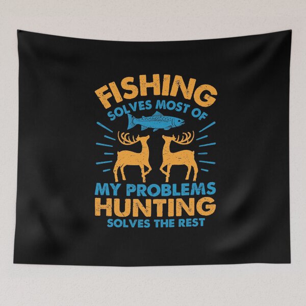 Item preview, Fishing And Hunting Fathers Day designed and sold by NQArtist.