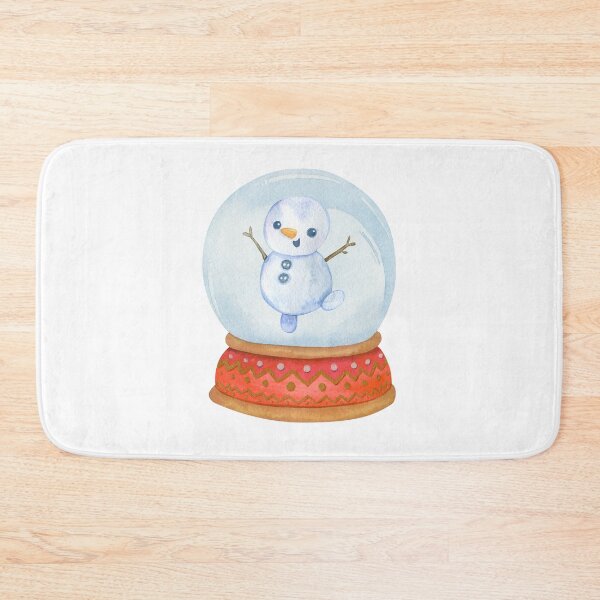 Item preview, Cute Snowman Snow Globe - Winter Wonderland Decor designed and sold by LeStudioSHB.
