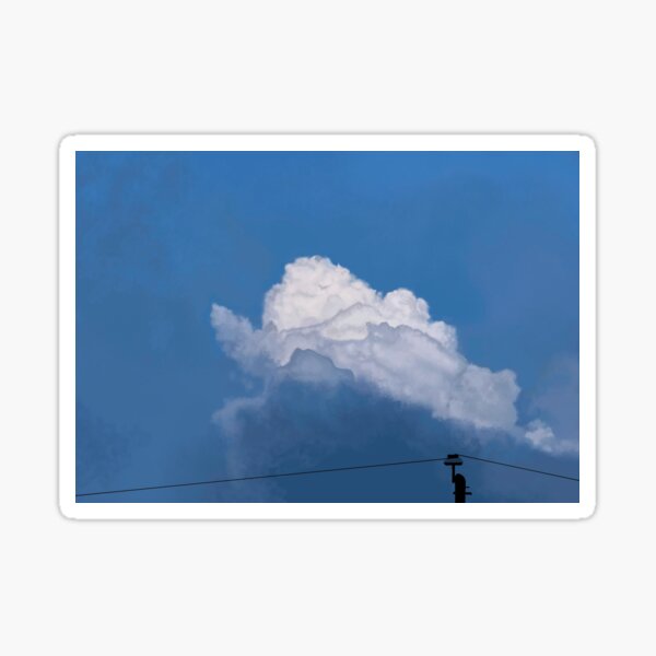 Item preview, Blue Cloud Wonder designed and sold by circlesthemoon.