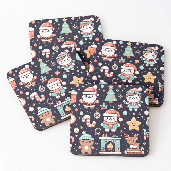 Item preview, Festive Christmas Cartoon Pattern | Holiday Cheer designed and sold by CitrineLinker.