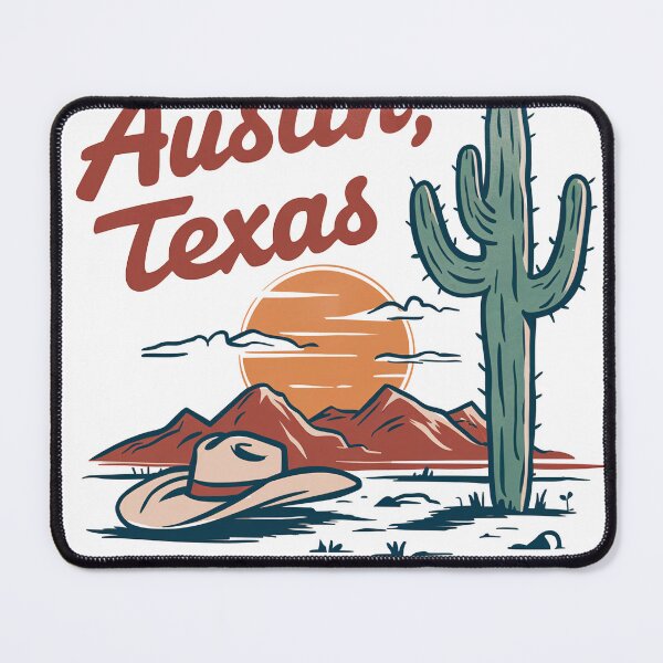 Item preview, Vintage Austin, Texas Desert Scene designed and sold by Charlietule.