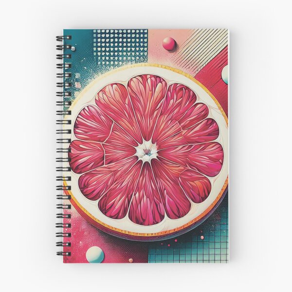 Aperçu de l'œuvre imprimé tranche de pamplemousse créée et vendue par Random Designs.