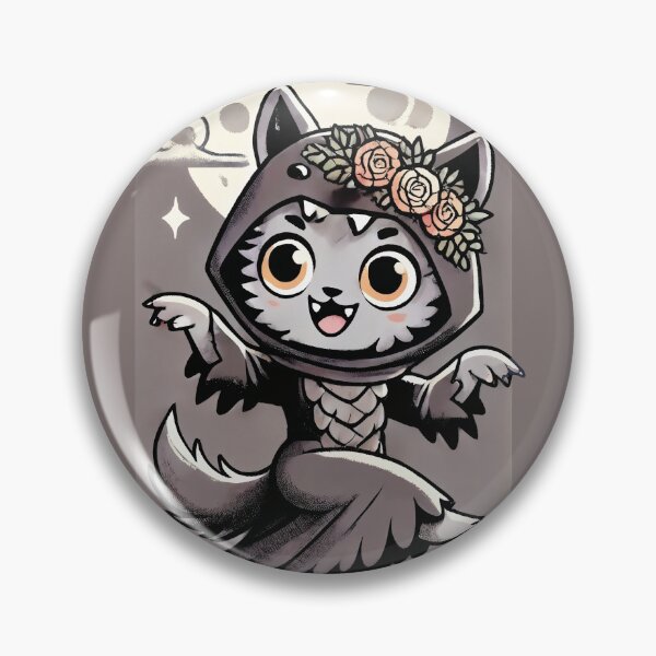 Item preview, Cute Girl Werewolf Dancing Under the Moonlight designed and sold by Victor Shadehorn.