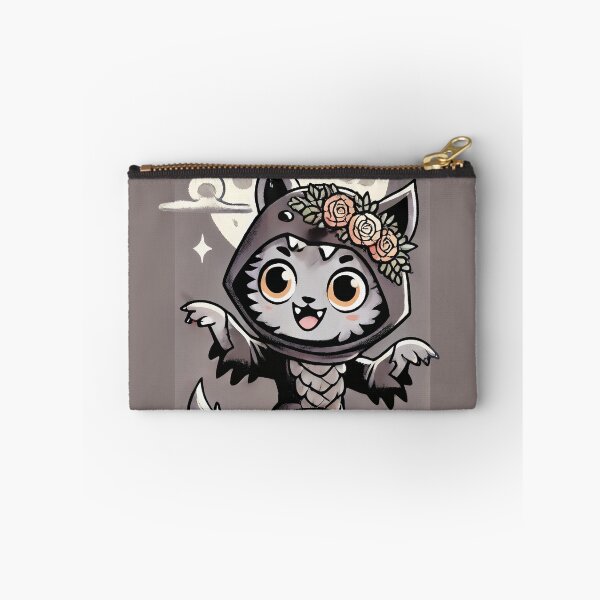 Item preview, Cute Girl Werewolf Dancing Under the Moonlight designed and sold by Victor Shadehorn.