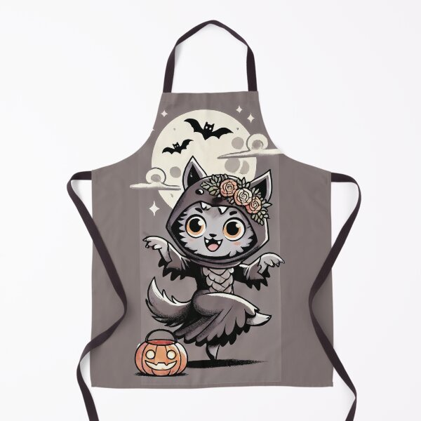 Item preview, Cute Girl Werewolf Dancing Under the Moonlight designed and sold by Victor Shadehorn.