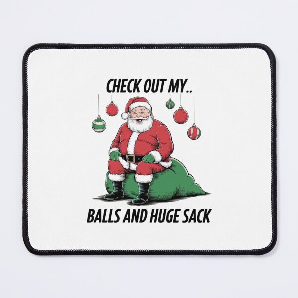 Item preview, Santa's Huge Holiday Hilarity, Christmas, Xmas, Santa, funnyfits70, Humor, Funny, retro, vintages, funny quotes, animal humor, designed and sold by FunnyFits70.