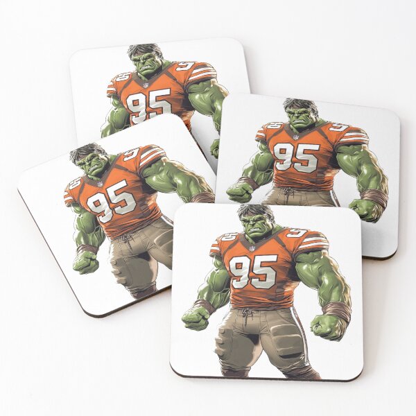 Item preview, Cleveland Football Incredible Hulk Number 95 designed and sold by SpendieSellers.