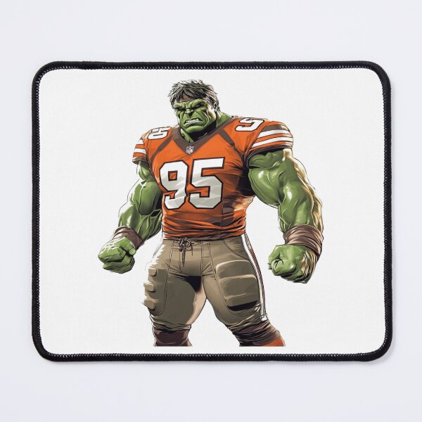 Item preview, Cleveland Football Incredible Hulk Number 95 designed and sold by SpendieSellers.