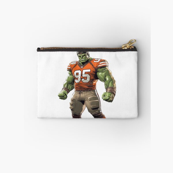 Artikelvorschau, Cleveland Football Incredible Hulk Nummer 95 entworfen und verkauft von SpendieSellers.