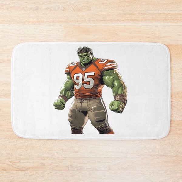 Item preview, Cleveland Football Incredible Hulk Number 95 designed and sold by SpendieSellers.